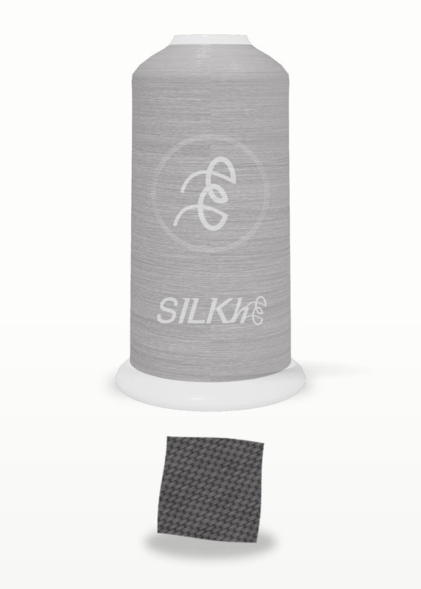 SILKhee 5548 Shale polyester embroidery thread 40wt cone
