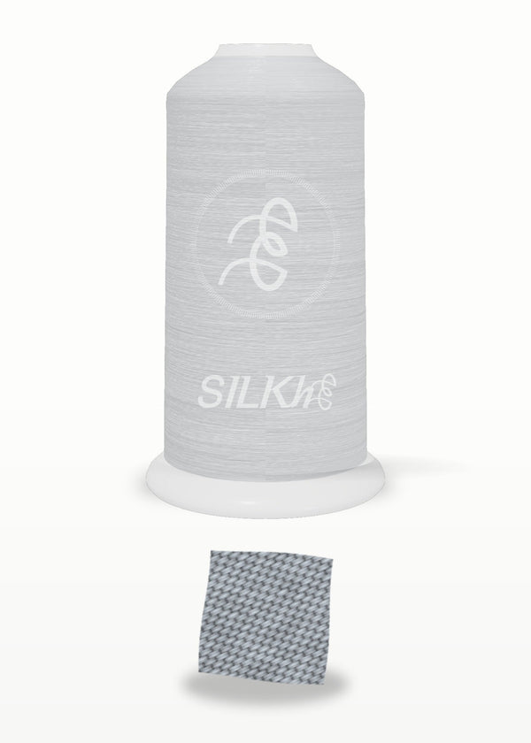 SILKhee 5553 Pearl Blue polyester embroidery thread 40wt cone