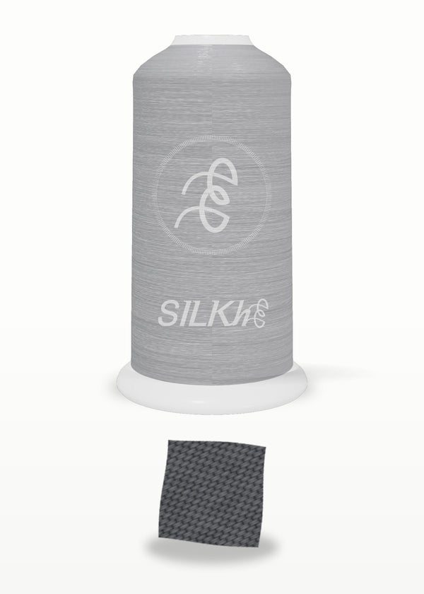 SILKhee 5555 Poppy Seed polyester embroidery thread 40wt cone