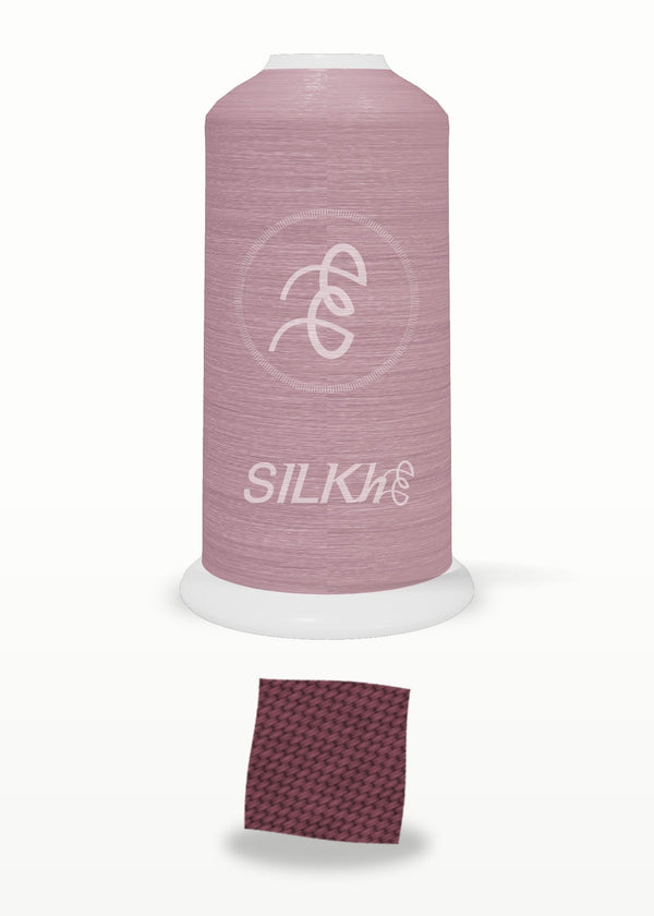 SILKhee 5569 Maroon polyester embroidery thread 40wt cone